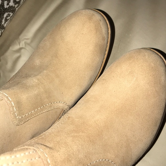 Timberland Rudston 8 Suede Tan Boots High Heels - Picture 5 of 5
